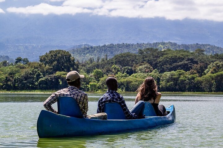 Lake Duluti Canoeing